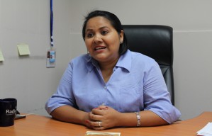 Cristina Cornejo Amaya, diputada de La Libertad por el Frente Farabundo Martí para la Liberación Nacional.