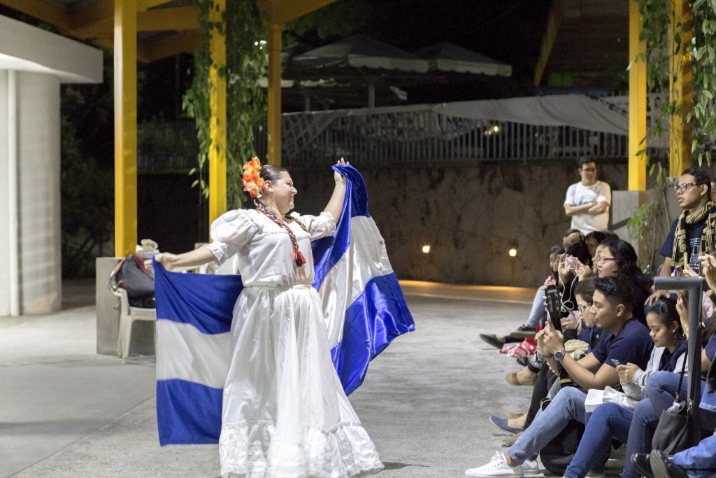Delegación de Nicaragua presentando baile típico / Foto por: Gabriela Aquino