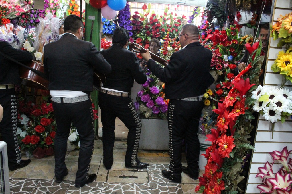 Vicente, el charro que deleitó a Orbelina con canciones a la madre. /Foto de Diana García.